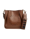 Stella Mccartney Woman Cross-body Bag Cocoa Size - Textile Fibers In Brown