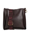 Stella Mccartney Woman Cross-body Bag Dark Brown Size - Textile Fibers