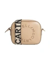 Stella Mccartney Woman Cross-body Bag Sand Size - Polyurethane, Polyester In Beige