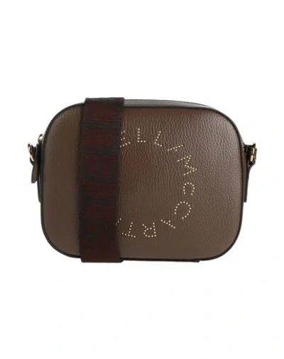 Stella Mccartney Woman Cross-body Bag Dark Brown Size - Polyurethane, Polyamide