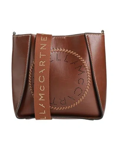 Stella Mccartney Woman Cross-body Bag Tan Size - Polyurethane, Polyester, Polyamide In Brown