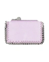 Stella Mccartney Woman Document Holder Lilac Size - Textile Fibers In Purple