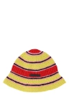 Stella Mccartney Crochet Bucket Hat In Multicolor