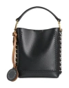 Stella Mccartney Woman Handbag Black Size - Cotton