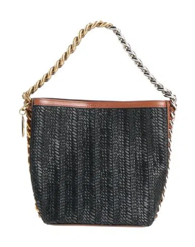 Stella Mccartney Woman Handbag Black Size - Polypropylene, Viscose, Polyester, Polyurethane