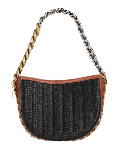 Stella Mccartney Woman Handbag Black Size - Polypropylene, Viscose, Polyester, Polyurethane