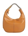 Stella Mccartney Woman Handbag Tan Size - Polyester, Polyurethane In Brown