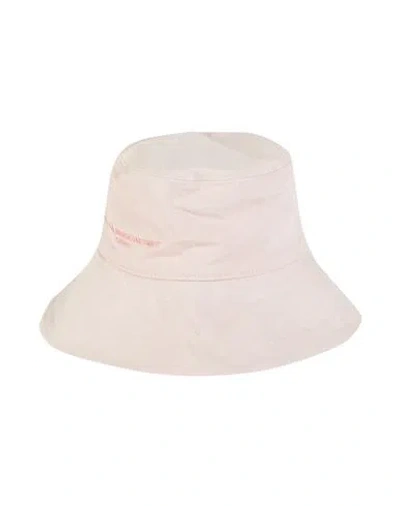 Stella Mccartney Woman Hat Light Pink Size 7 Cotton, Rubber