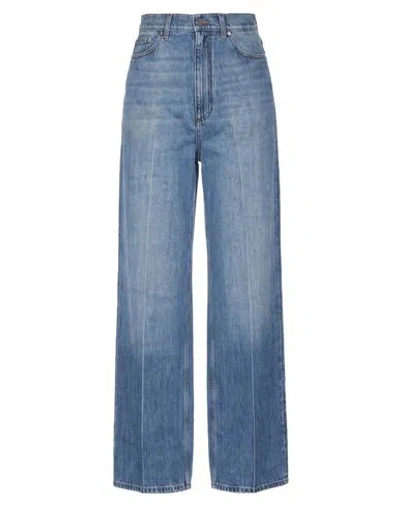 Stella Mccartney Woman Jeans Blue Size 25 Cotton