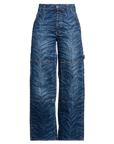 Stella Mccartney Woman Jeans Blue Size 28 Cotton