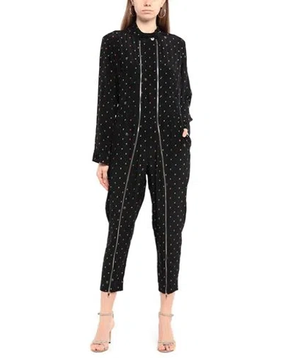 Stella Mccartney Woman Jumpsuit Black Size 2-4 Silk