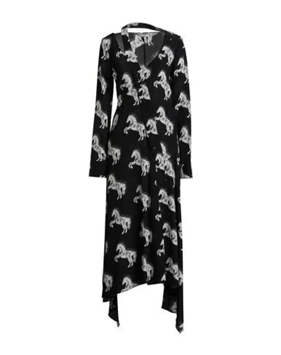 Stella Mccartney Woman Maxi Dress Black Size 4-6 Silk