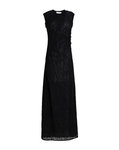 Stella Mccartney Woman Maxi Dress Black Size L Polyamide, Elastane