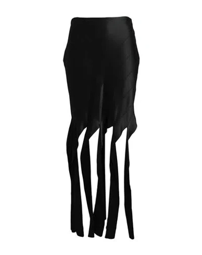 Stella Mccartney Woman Maxi Skirt Black Size 6-8 Acetate, Viscose
