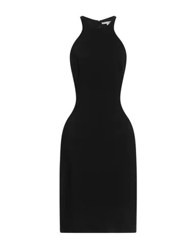 Stella Mccartney Miracle Colorblock Mini Dress In Black