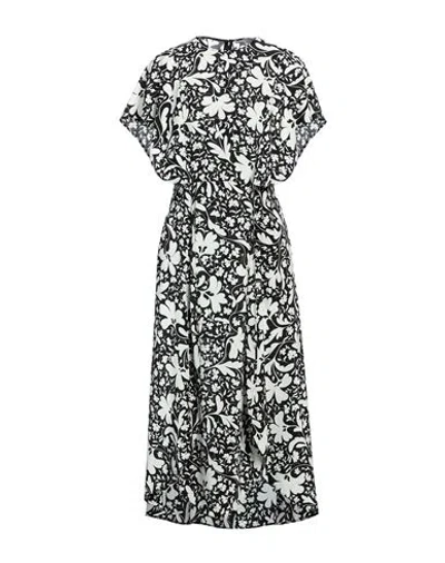 Stella Mccartney Woman Midi Dress Black Size 8-10 Silk