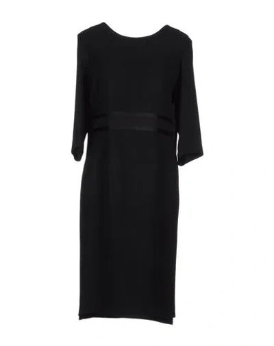 Stella Mccartney Woman Mini Dress Black Size 10-12 Viscose, Acetate