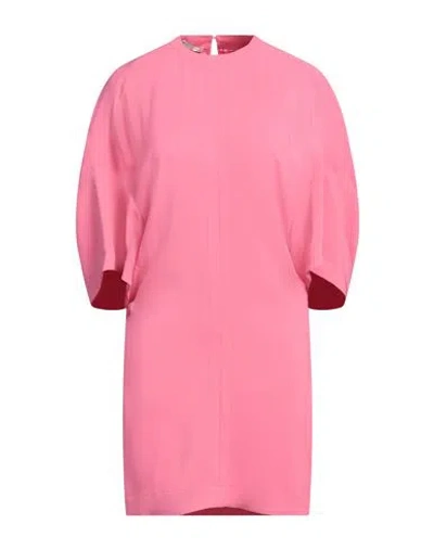 Stella Mccartney Woman Mini Dress Pink Size 6-8 Viscose, Elastane