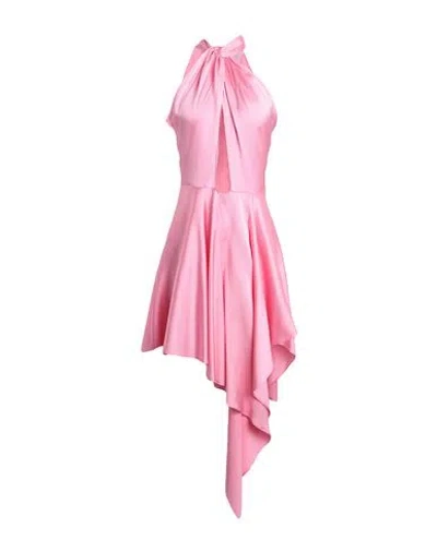 Stella Mccartney Woman Mini Dress Pink Size 8-10 Viscose, Elastane