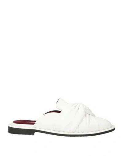 Stella Mccartney Falabella Twisted Slippers In White