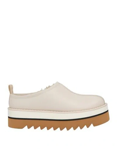 Stella Mccartney Woman Mules & Clogs Off White Size 6 Textile Fibers, Synthetic Material