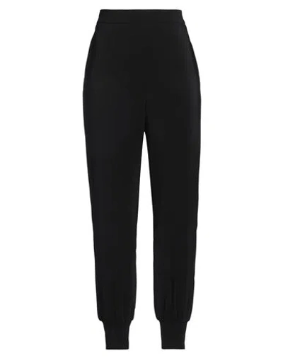 Stella Mccartney Woman Pants Black Size 10-12 Viscose, Elastane, Cotton, Polyamide