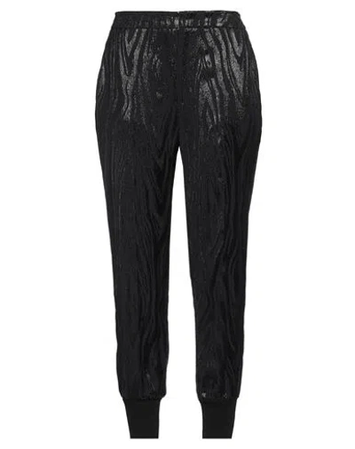 Stella Mccartney Woodgrain Track Pants In Black