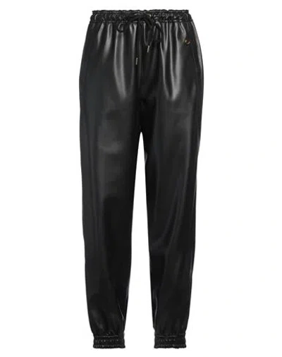 Stella Mccartney Woman Pants Black Size 8-10 Polyester, Polyurethane