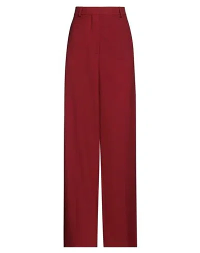 Stella Mccartney Woman Pants Brick Size 2-4 Wool In Red
