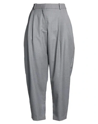 Stella Mccartney Woman Pants Grey Size 8-10 Wool In Gray