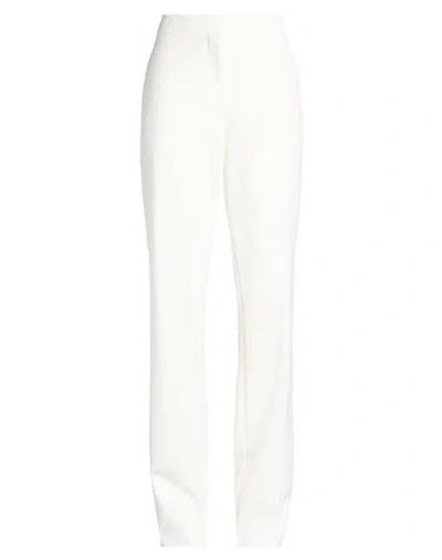 Stella Mccartney Woman Pants Ivory Size 6-8 Wool In White