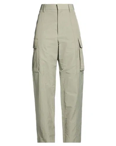 Stella Mccartney Woman Pants Khaki Size L Polyamide, Cotton, Linen In Green