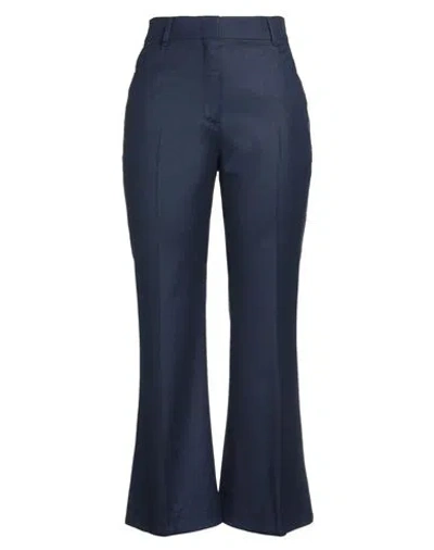 Stella Mccartney Woman Pants Midnight Blue Size 6-8 Viscose, Cotton