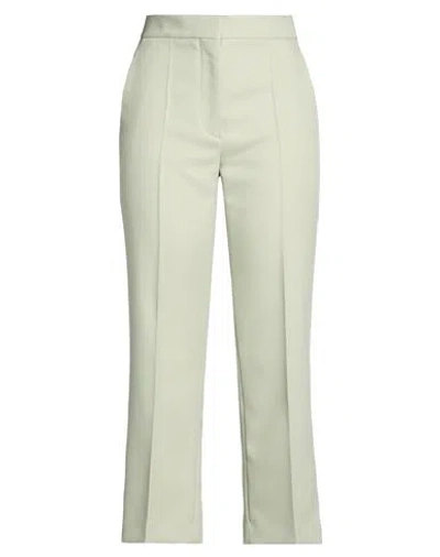 Stella Mccartney Woman Pants Sage Green Size 6-8 Polyester In White