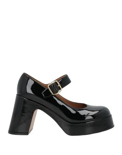 Stella Mccartney Woman Pumps Black Size 9 Synthetic Material