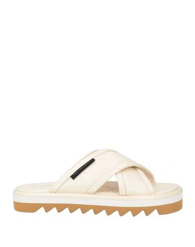 Stella Mccartney Woman Sandals Beige Size 7 Synthetisches Material In Neutral