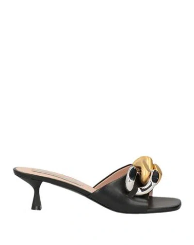 Stella Mccartney Falabella Chain-embellished 50mm Mules In Nocolor