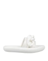 Stella Mccartney Woman Sandals White Size 6 Textile Fibers