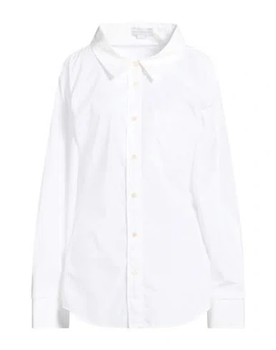 Stella Mccartney Woman Shirt White Size 8-10 Cotton