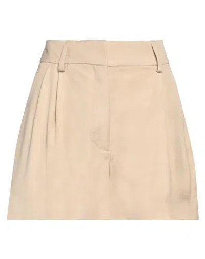 Stella Mccartney Woman Shorts & Bermuda Shorts Beige Size 6-8 Viscose