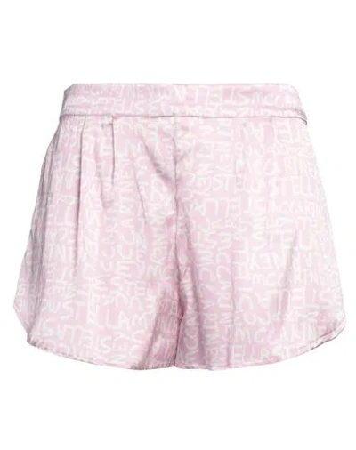Stella Mccartney Woman Shorts & Bermuda Shorts Pink Size M Silk, Elastane