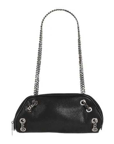 Stella Mccartney Woman Shoulder Bag Black Size - Polyester