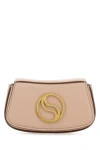 Stella Mccartney Women Skin Pink Alter Mat Mini Shoulder Bag In Pink