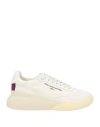 Stella Mccartney Woman Sneakers Ivory Size 8 Textile Fibers In White