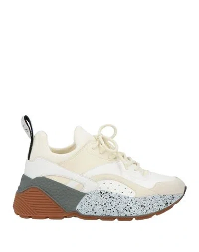 Stella Mccartney Woman Sneakers White Size 6 Textile Fibers