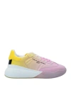 Stella Mccartney Loop Gradient Sneakers In Yellow