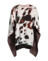 Stella Mccartney Stella Mc Cartney Appaloosa Jacquard Cape Sweater In Beige