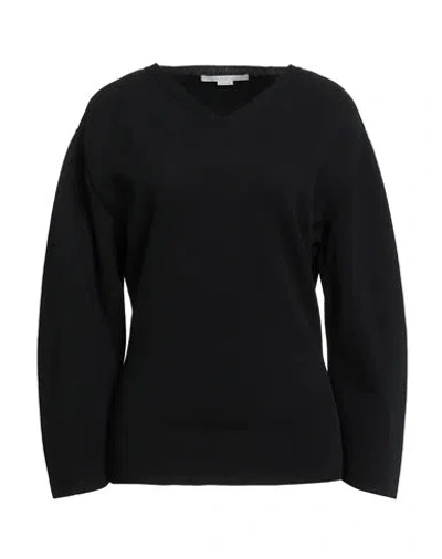 Stella Mccartney Woman Sweater Black Size M Viscose, Polyester