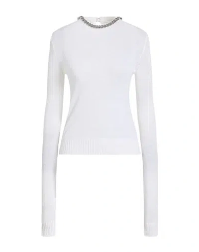 Stella Mccartney Woman Sweater Ivory Size Xs Virgin Wool In White