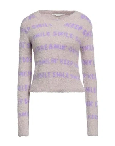 Stella Mccartney Woman Sweater Lilac Size 6-8 Polyamide In Purple